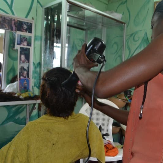 Photo de la prestation Coupe et brushing